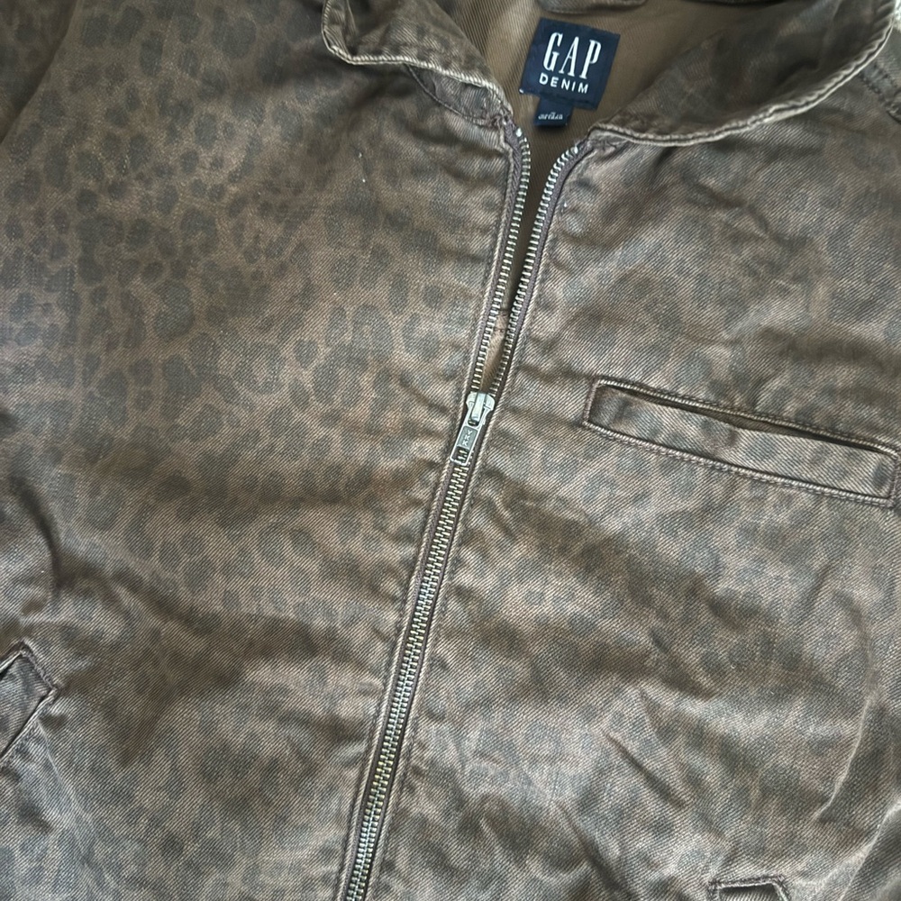 GAP Denim Brown Jacket - Picture 3 of 4